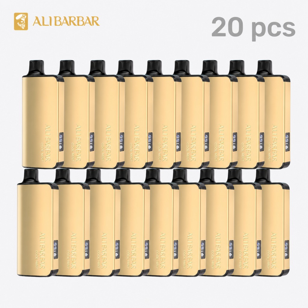 20 Flavour Custom Pack Alibarbar Ingot 9000 puffs flavor