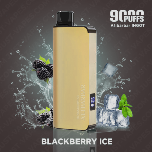Blackberry Ice Alibarbar Ingot 9000 puffs flavor