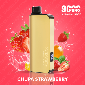 Strawberry Ice Alibarbar Ingot 9000 puffs flavor